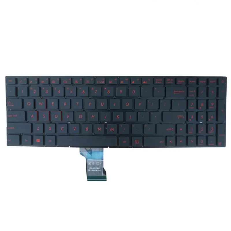 Новая клавиатура с подсветкой для Asus GL702 GL502 S5V S7VT FX502 FX60VM ZX60V красный оранжевый