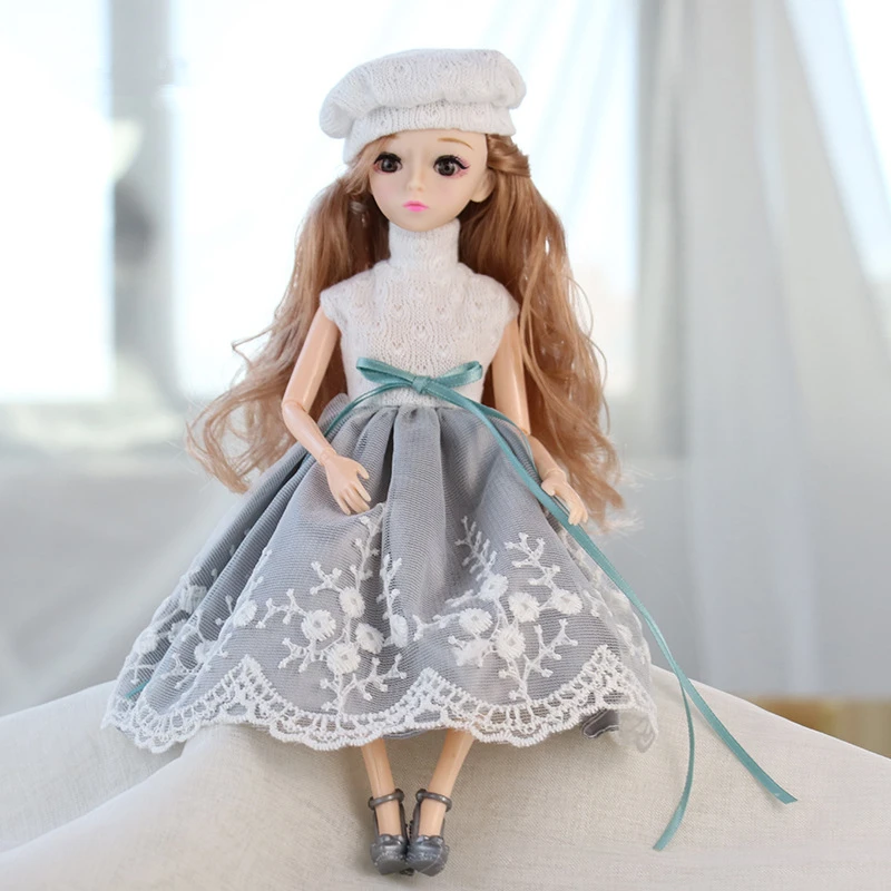 

New 4 Styles Handmade Dolls Clothes High Quality Princess Dress Daily Wear Accessories Clothes for 30cm Doll Girl Gift