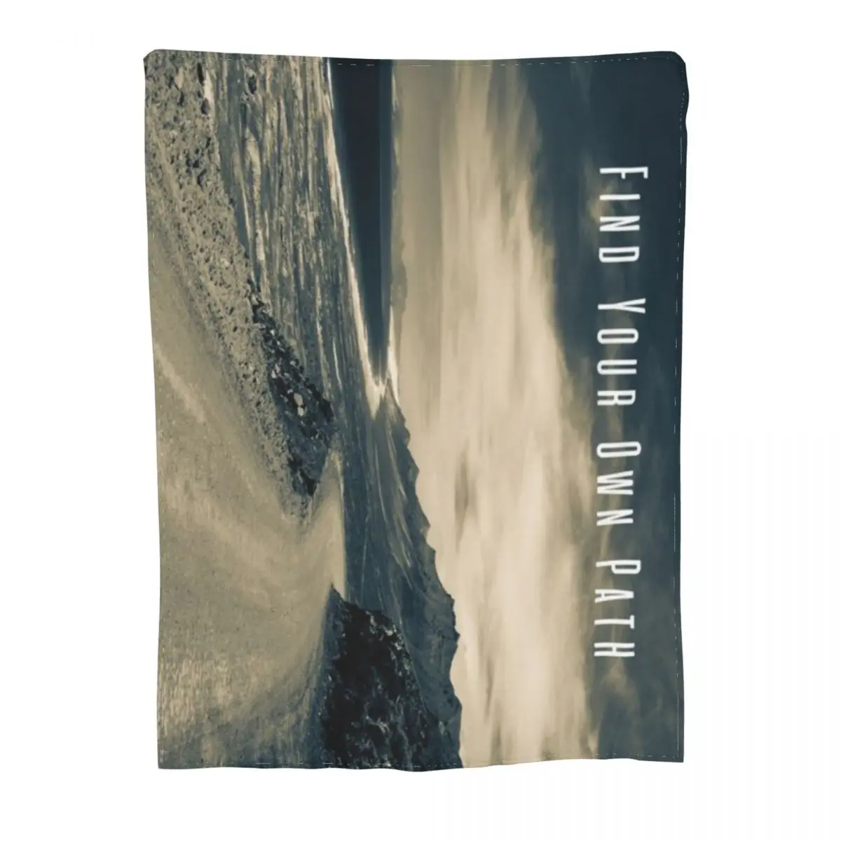 Найдите свой собственный путь Fuerteventura ультра-мягкое Флисовое одеяло