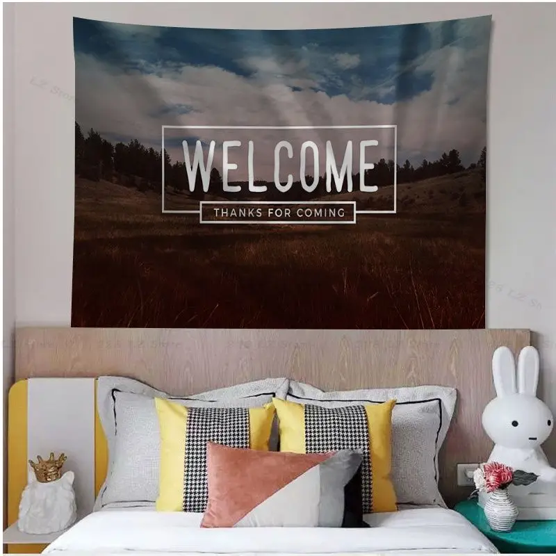 Настенный Гобелен сделай сам с мультяшными рисунками дешевые богемные настенные