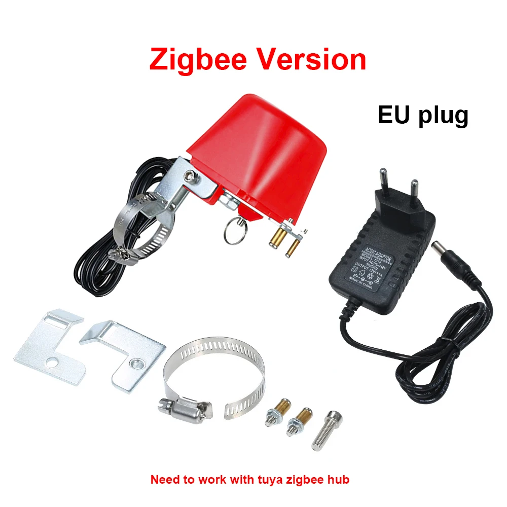 

Умный Газовый Клапан Tuya Zigbee, Таймер Отключения Воды В Саду, Контроллер Полива С Управлением Alexa Google Assistant