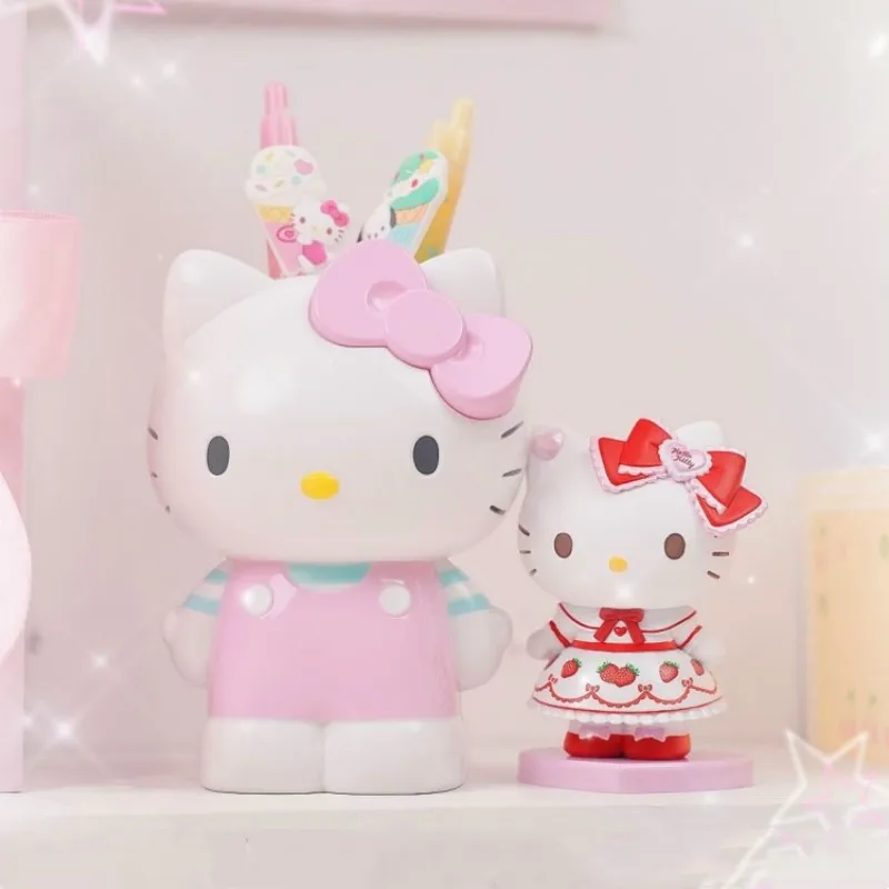 Sanrio персонажи серии макияж кисть для хранения My Melody Cinnamoroll Kuromi Hellokitty Милая ручка