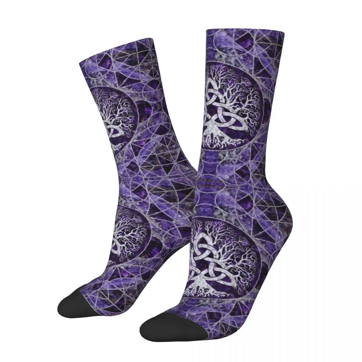 

Men's Socks Casual Assyrian Tree Of Life Socks Comfortable Ancient Symbol High Quality Socks Winter Christmas Present