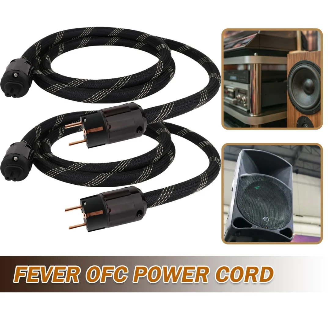 

Аудиокабель Mayitr Fever OFC, 1 м, гибкий ПВХ Hi-Fi цифровой кабель C7 IEC Female, 8 шнуров, поддержка проводника, провод, экран