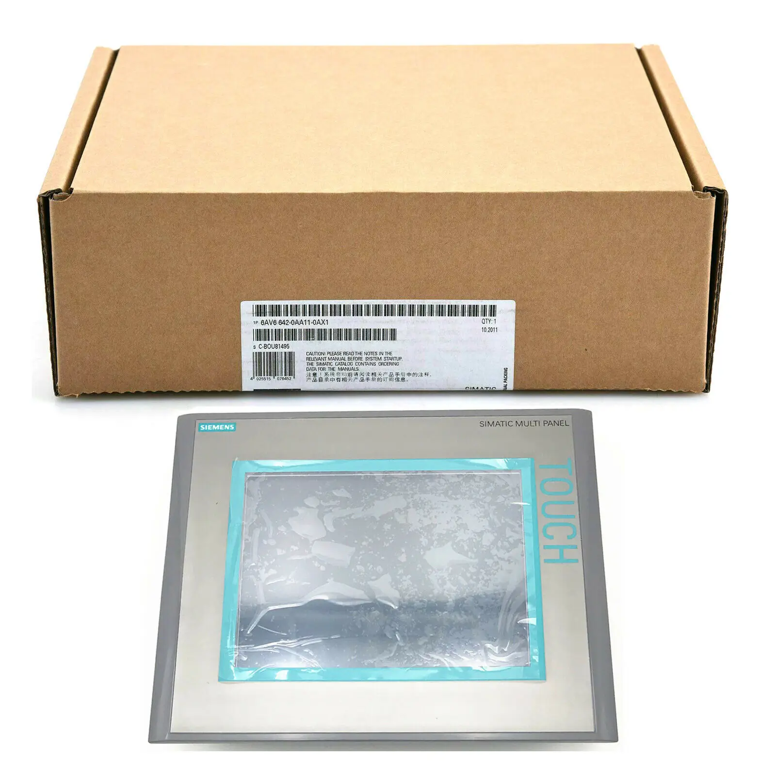 

Новая Siemens 6AV6642-0AA11-0AX1 SIMATIC ПАНЕЛЬ