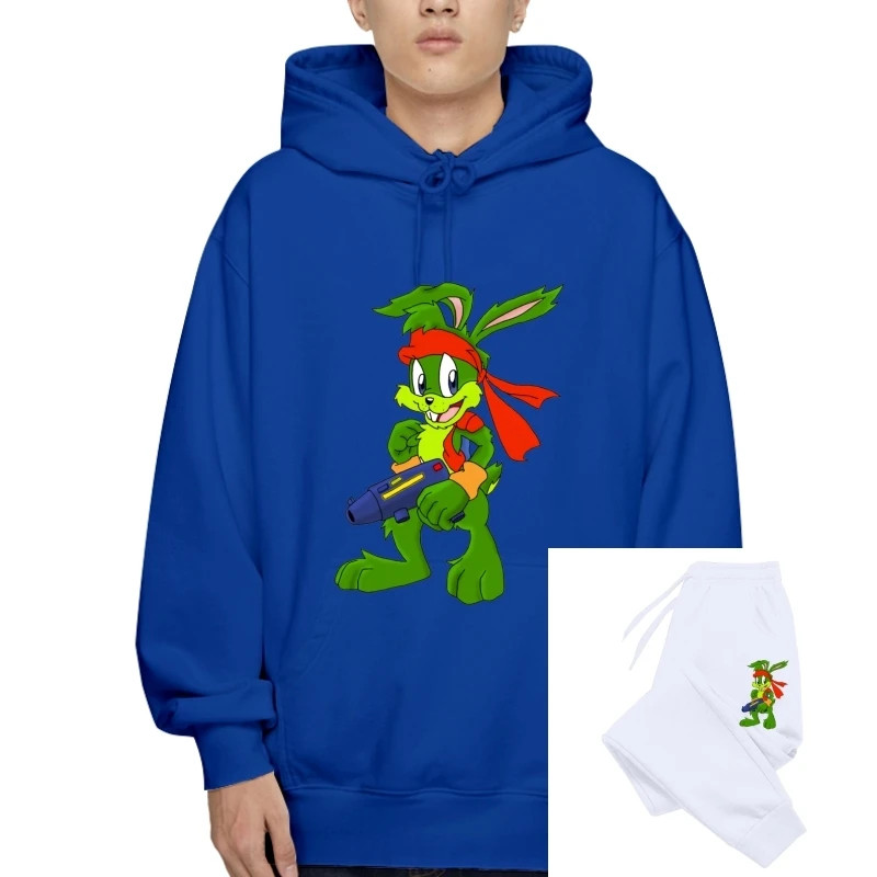 

Jazz Jack Rabbit T-Sweatshirt Hoodies Cute Graphic Patterns SweaPullover For Men 2020 Best Gift Mens Cartoon Print Pullover Russ