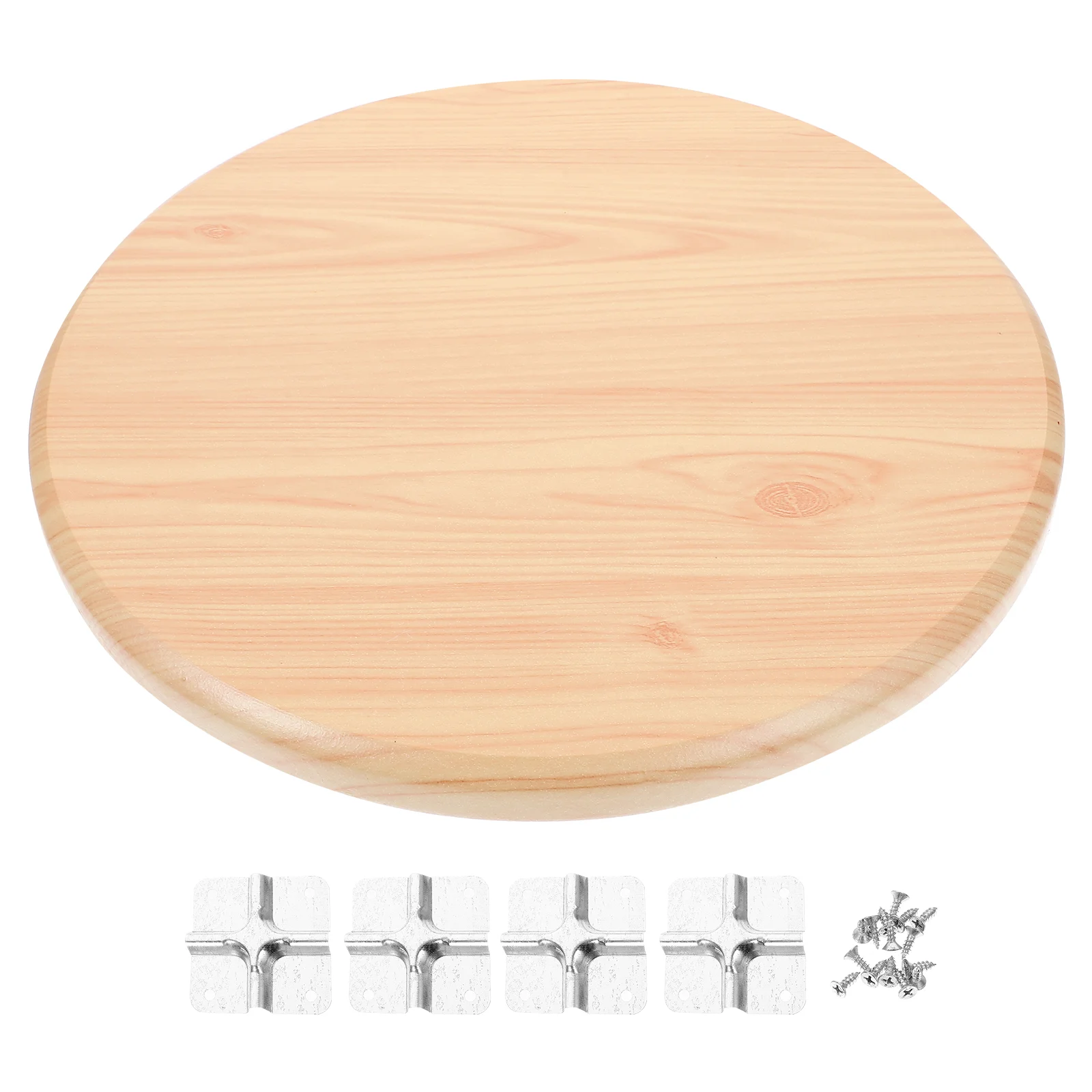 

1 Set of Bar Stool Seat Replacement Round Stool Seat Wooden Round Stool Cover Round Barstool Cover