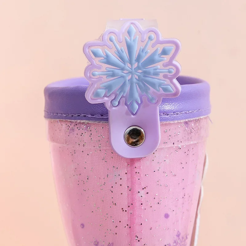 Модная непромокаемая обувь для маленьких девочек малышей непромокаемые сапоги с