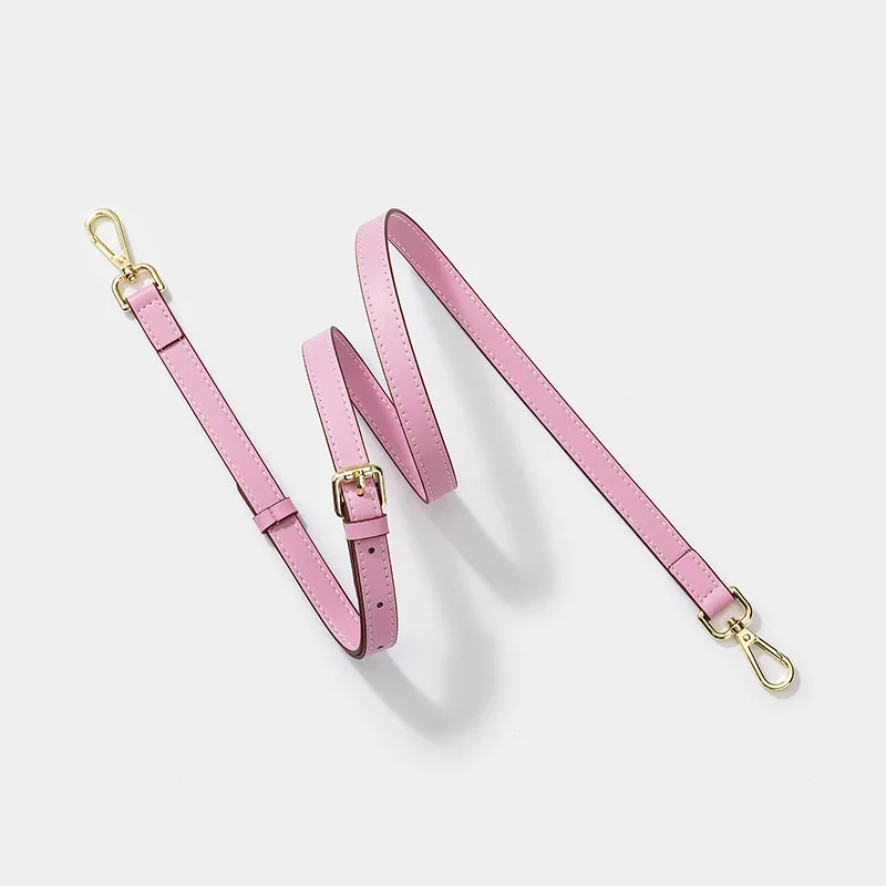Genuine Leather Bags Straps Adjustable Length Bag Accessories Replacement Shoulder Crossbody Handbag Strap Fashion Multicolor