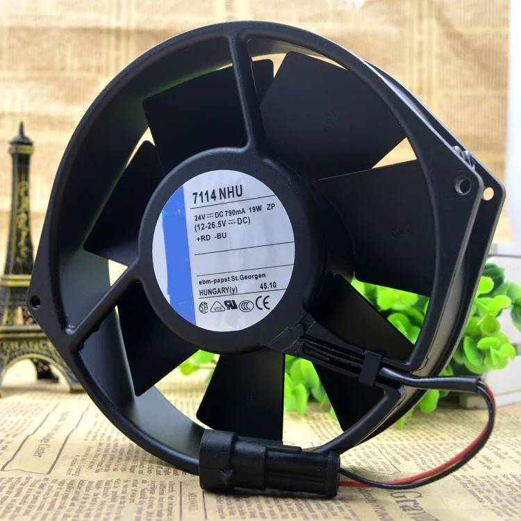 

New Original 7114NHU 1738 24V 19W 17CM All -Metal Leaf Detais