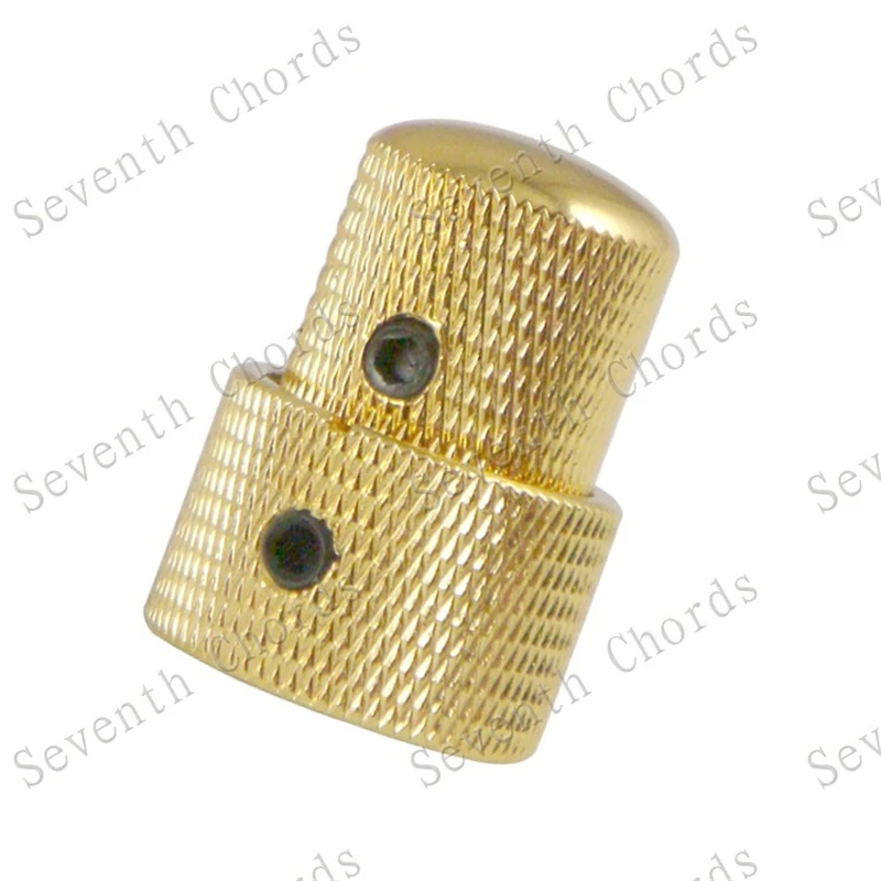 4 шт./лот металлические двойные концентрические кнопки регулировки громкости