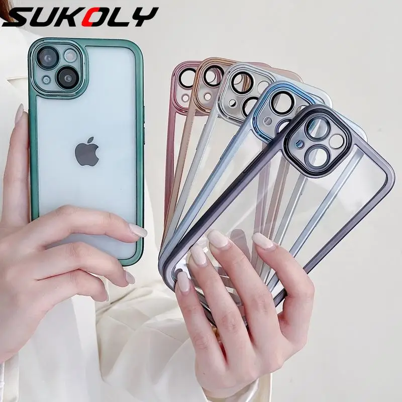 

Чехол-бампер из ТПУ для iPhone 11 Pro Max 13 12 Pro XS X XR 8 7 Plus SE 2022