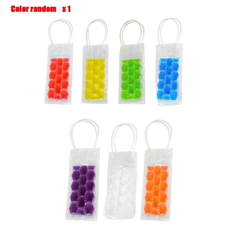 

Wine Bottle Freezer Bag Portable Liquor Ice-Cold Tools Champagne Cooler Beer Cooling Gel Ice Carrier Holder with Handles