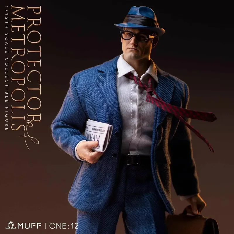 В наличии: 100% Оригинальная фигурка Muff Toys 112 Супермен Кларк Кент, Защитник Метрополиса, аниме-фигурка для коллекционеров (art.: 3920db3828e27) - 3920db3828e27