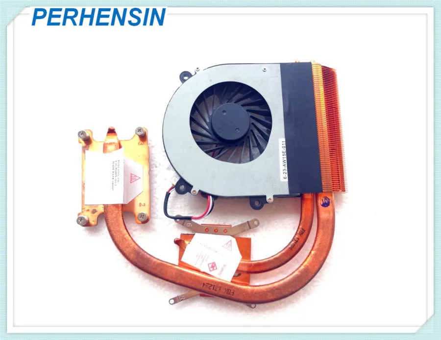 Кулер процессора для Clevo W60SR K650D K590C K610C K640E K710C K750D W150ER, вентилятор, радиатор, 100% идеальная работа (art.: 3920cbf43ae2f) - 3920cbf43ae2f