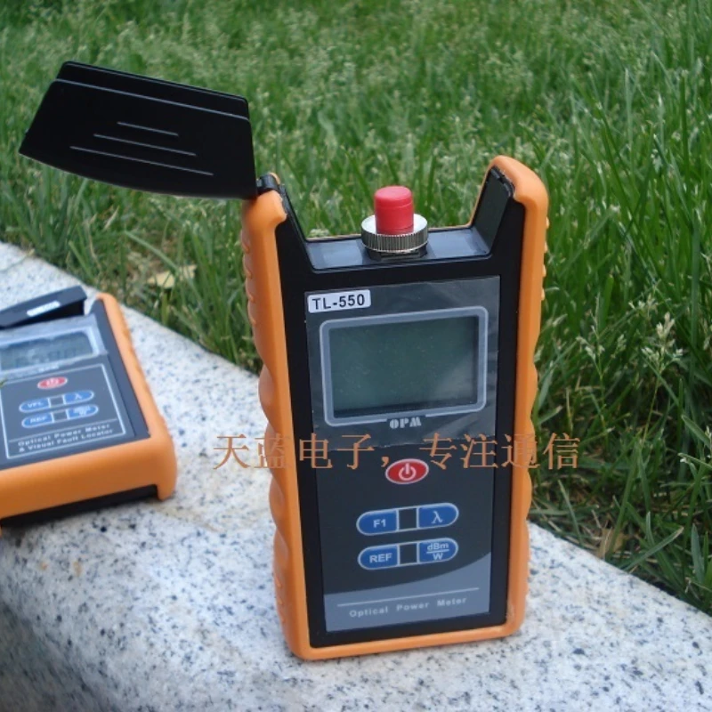 TL-550 Optical Power Meter with FC SC Common Adapter Head  High Sensitivity, Dustproof and Anti-drop TL 550