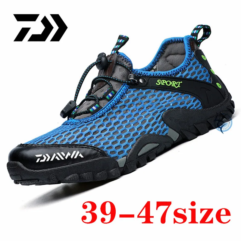 Купи 2023 Daiwa Fishing Shoes Summer Casual Shoes Outdoor Sports Mountaineering Shoes Stream Shoes Loafers Breathable Sneakers за 1,108 рублей в магазине AliExpress