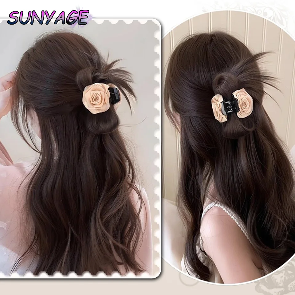 Синтетический воланчик SUNYAGE с полупривязанными куриными перьями парик шариковой