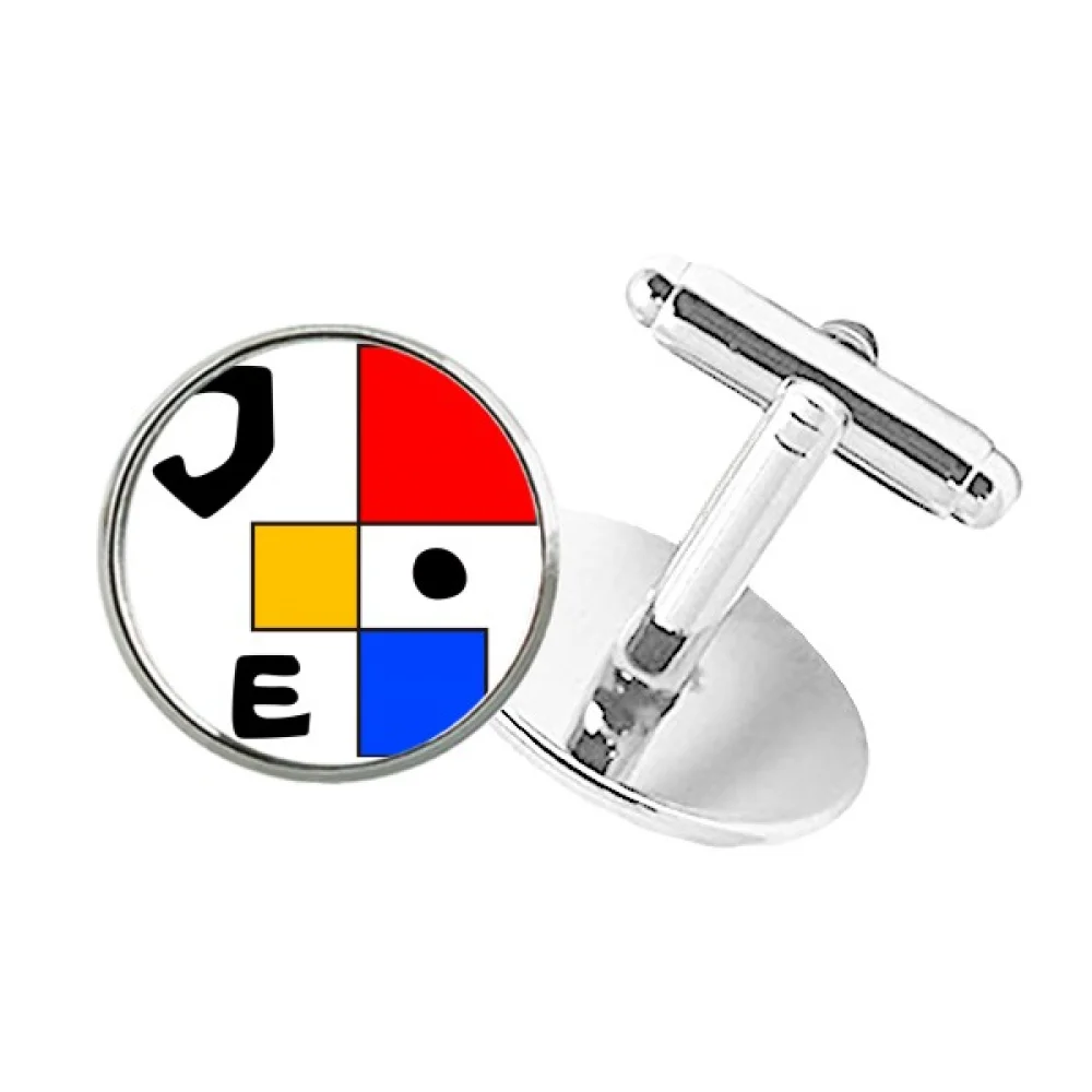 

America President Person Joe Colorful Square Cuff Clip Stud Accessory Cufflinks Sleeve Button