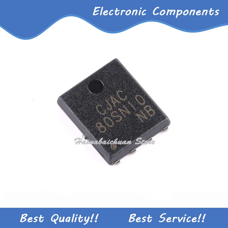 

10 Pcs/Lot CJAC80SN10 PDFNWB5x6-8L New and Original In Stock
