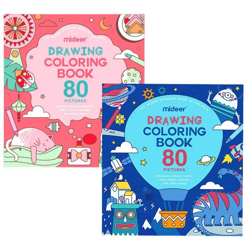 

Watercolor Coloring Paper Coloring Book Early Learning Educational Toys Food-Grade Ink Geometric Early Learning Drawing Practice