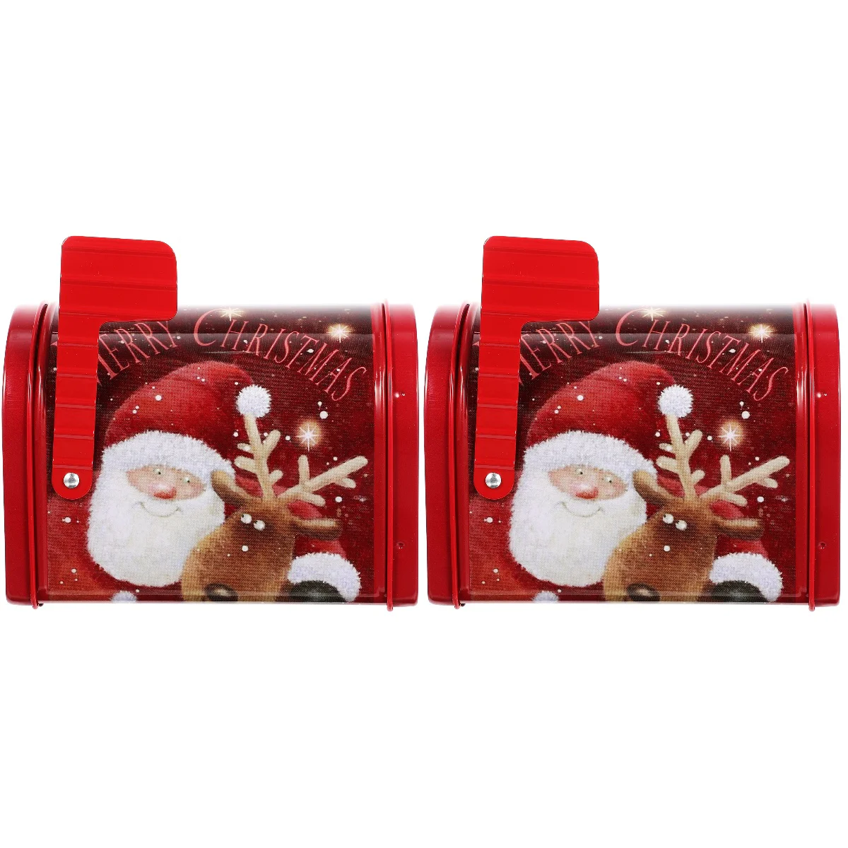 

Box Candy Gift Boxesstorage Case Cookie Tins Christmastin Containers Giving Treat Festive Kids Bakery Mailboxes Party Decorative