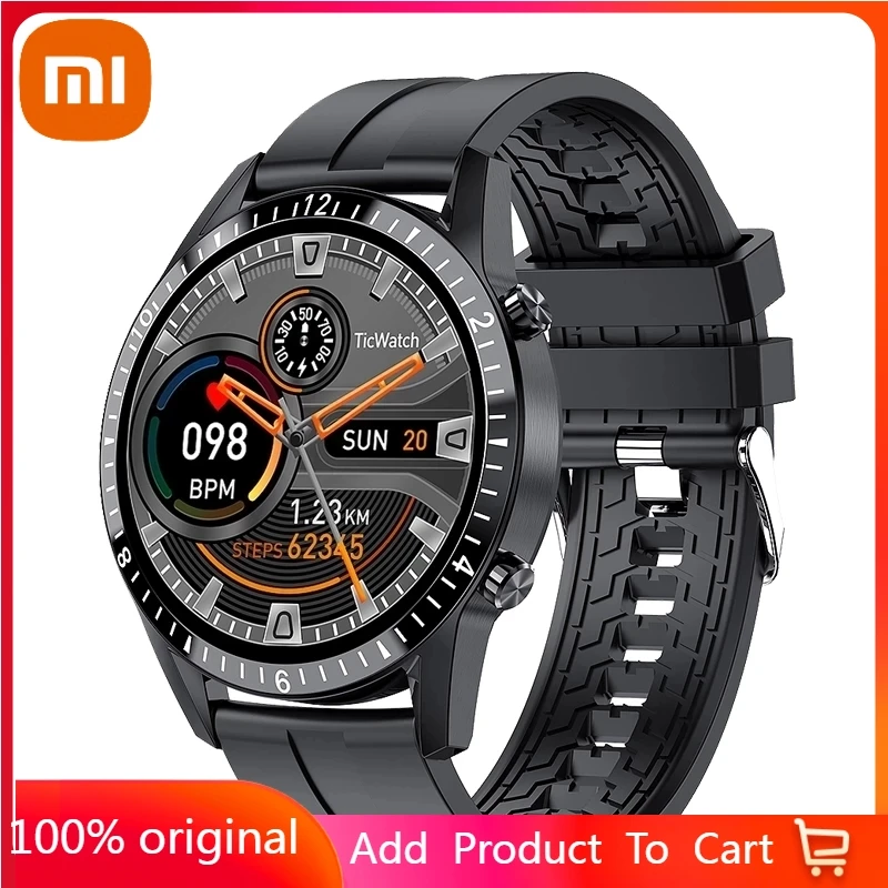 

Xiaomi Smart Watch Phone Full Touch Screen Sport Fitness Watch Waterproof Bluetooth Connection For Android ios smartwatch Men