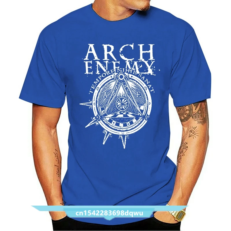 

Funny T Shirts Arch Enemy Mens War Eternal Symbol Summer T-shirt Black