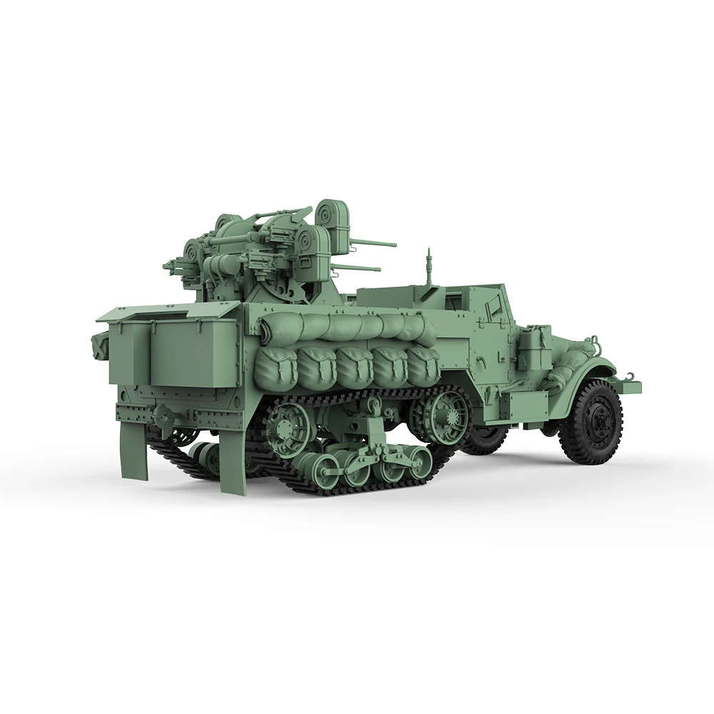 SSMODEL SS552 1/350 1/700 комплект военной модели США M16 многомоторная каретка