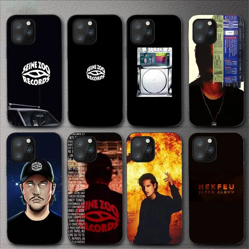 

Nekfeu Ken Samaras Rapper Phone Case For iPhone 11 12 Mini 13 14 Pro XS Max X 8 7 6s Plus 5 SE XR Shell