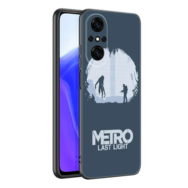 Черный силиконовый чехол для телефона Metro 2033 Huawei Nova 8 9 10 SE 11 Ultra 12 Pro 7i 8i 11i 11E Y70 Plus Y60