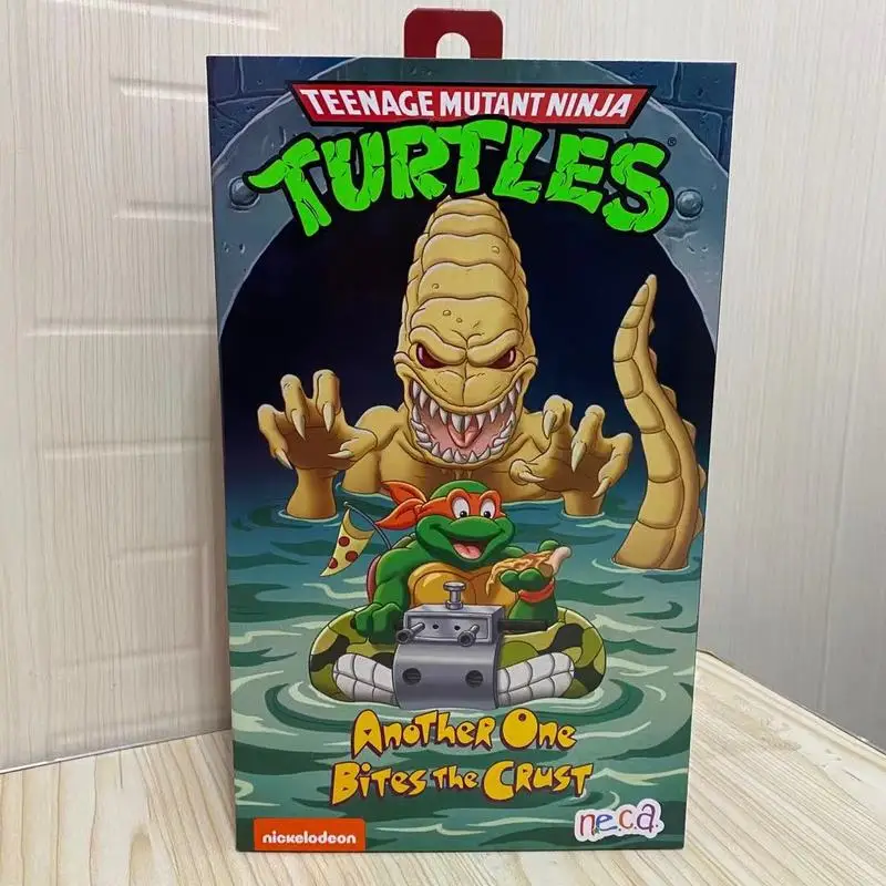 

Genuine NECA 54128 Teenage Mutant Ninja Turtles Animated Version Lizard Ultimate Pizza Monster 7-inch Figure Model Toys