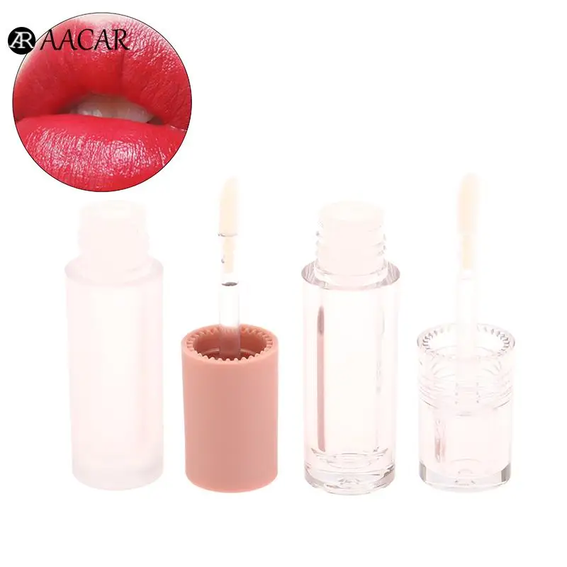 

3ml Bottled Round Transparent Empty Lipstick Tube DIY Lip Glaze Lip Gloss Container Frosting Lip Balm Tube Sample Container
