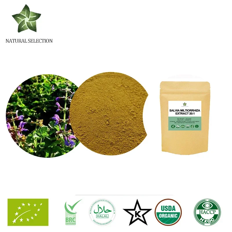 100% чистый Dan Shen Salvia Miltiorrhiza P.E.