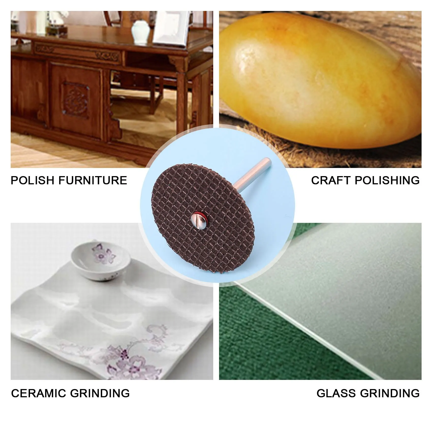 Набор из 25 лезвий отрезной диск 32 мм с оправкой для вращающегося инструмента Dremel