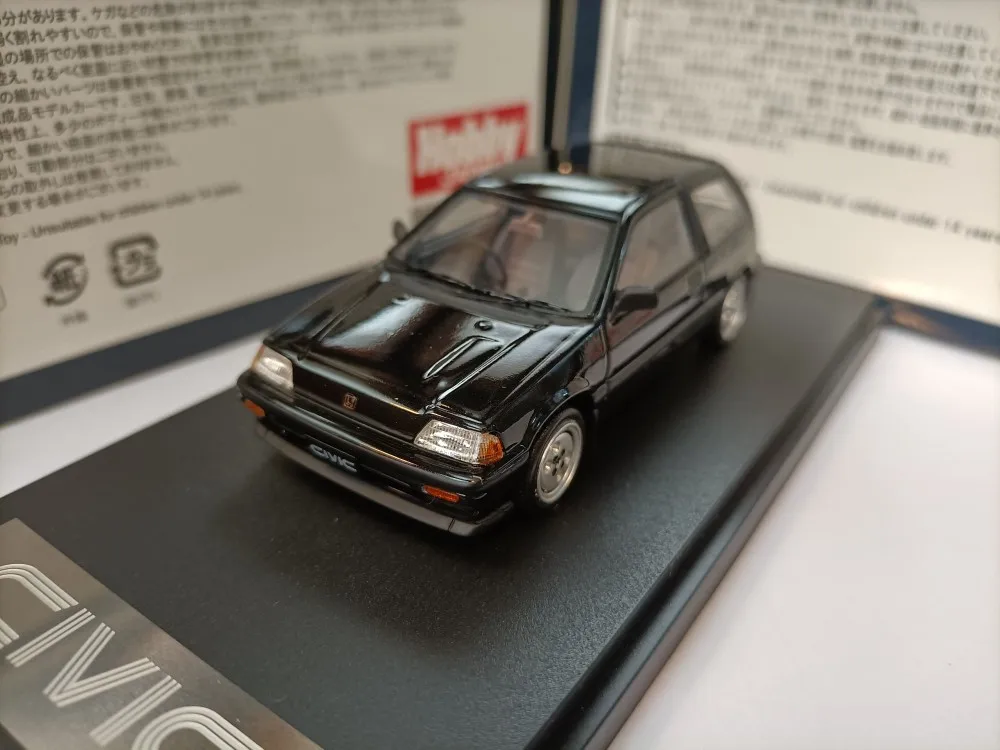 

MARK43 1 43 Civic Si AT Black Resin Coupe Car Model Collection Ornament Gift