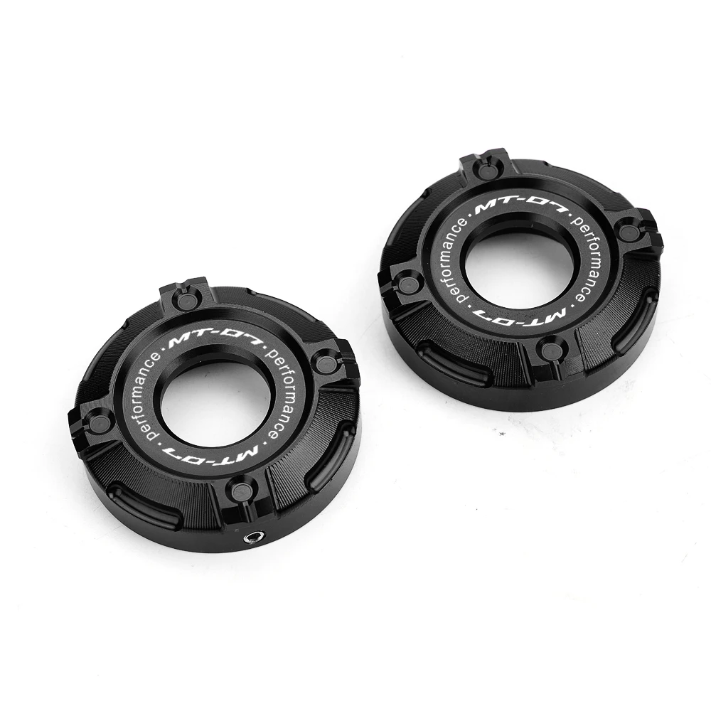 

Для YAMAHA MT07 MT-07 MT 07 2014-2023 2024 2025 2026 алюминиевый передний амортизатор с ЧПУ для мотоцикла, вилка, декоративные защитные колпачки