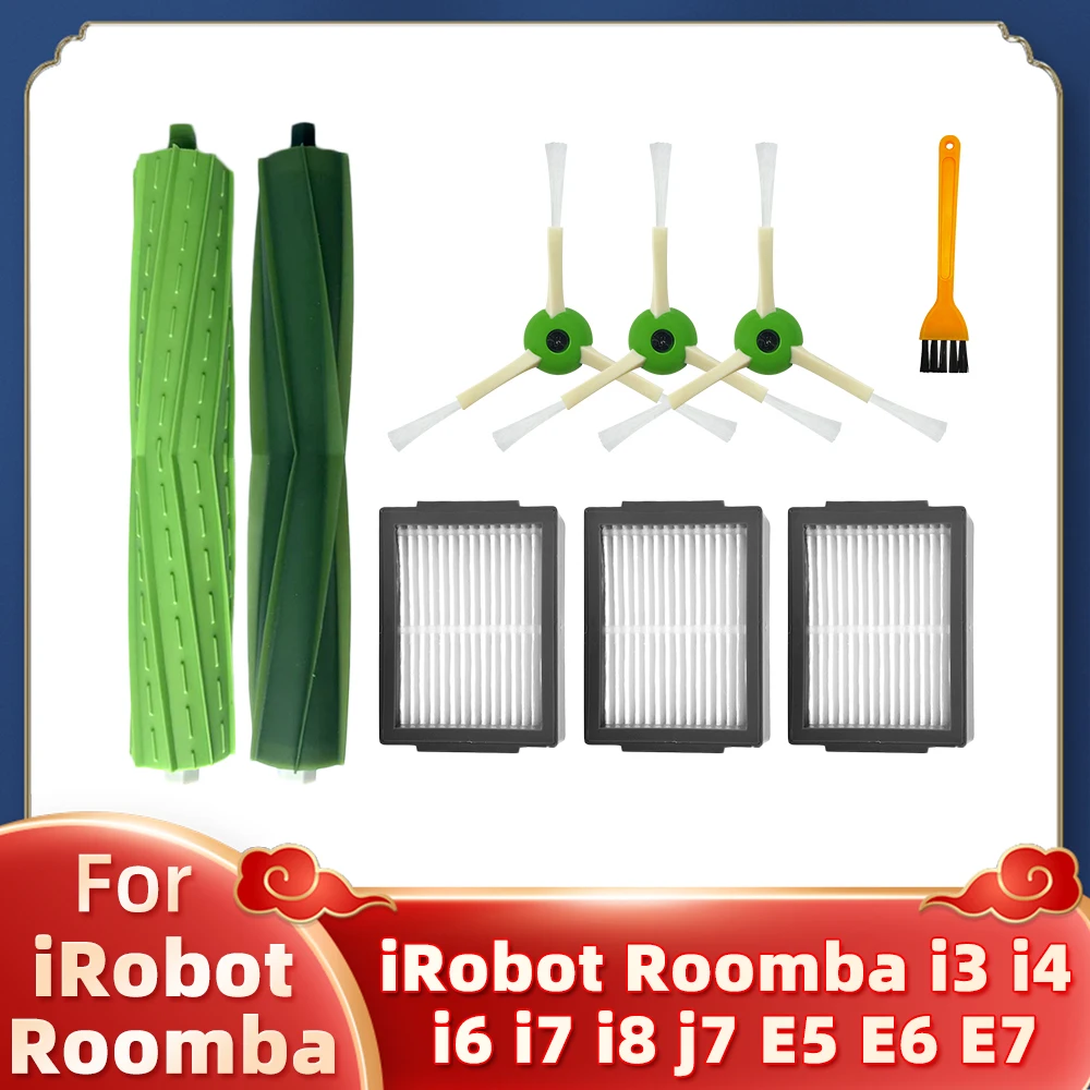 

Запчасти для роботов-пылесосов iRobot Roomba i3, i3+, i4, i6, i6+, i7, i7+, i8, i8+, E5, E6, E7