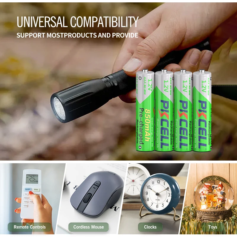 Аккумуляторная батарея PKCELL емкостью 850 мАч