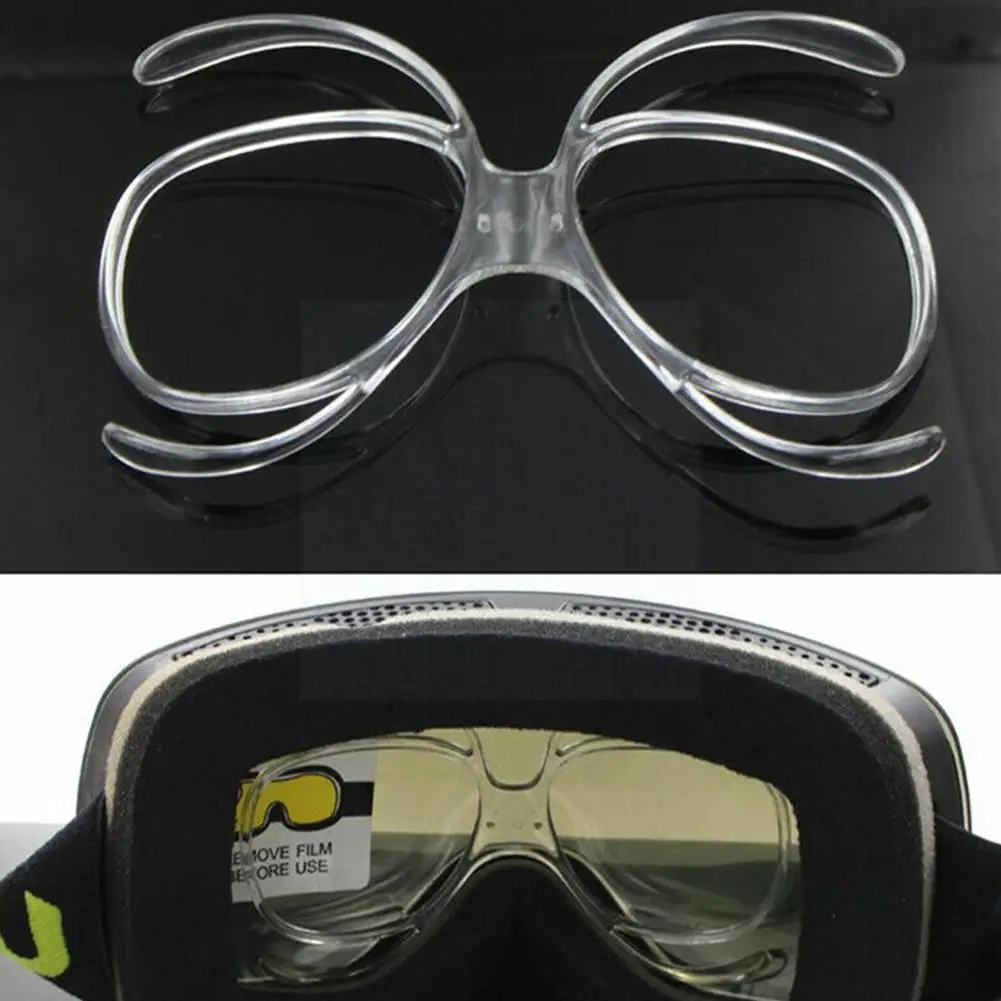 

Рецептурные лыжные очки Rx вставка оптический адаптер для мотоцикла размер сноуборда рамка внутренние очки сгибаемый гибкий Y5w2