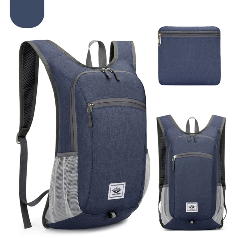 Легкий складной рюкзак для путешествий отдыха тренажерного зала женский большой