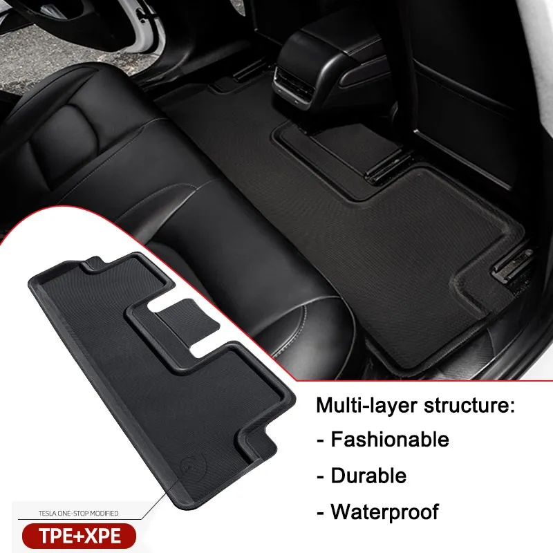 

2022 Upgrade New Model3 3D Foot Pad Accessories For Tesla Model 3 Floor Mat Car Waterproof Non-Slip Fully Surrounded Carpet Mats