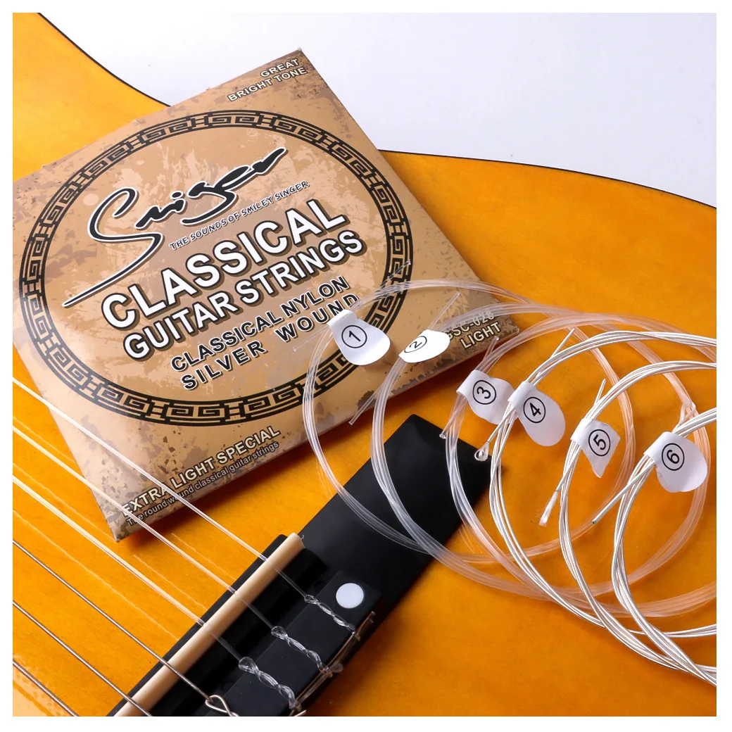 

Производители классических струн, оптовая продажа, нейлоновые 6 струн в комплекте, электронная коммерция, струны для гитары