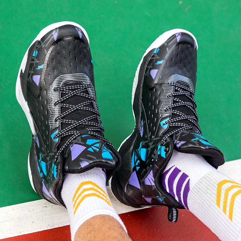 New running actual combat wear-resistant anti-slip fashion sports basketball tide shoes 36-45