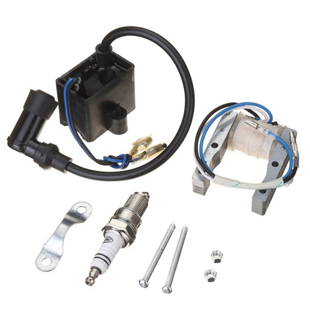 

Magneto Coil CDI Ignition Coil System for 2 Stroke 48cc 49cc 66cc 80cc Engine