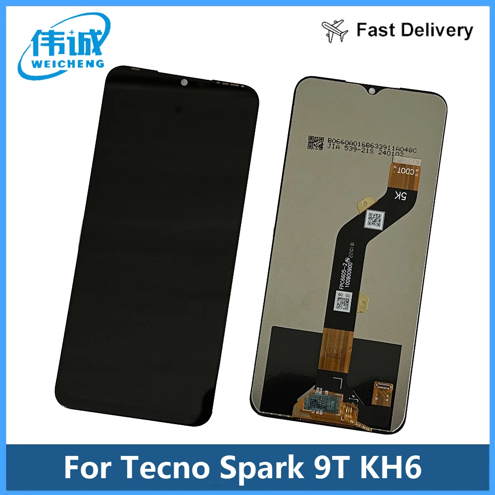 Для Tecno Spark9 KG5p Spark 9T KH6 ЖК-дисплей дигитайзер сенсорного экрана в сборе запасные