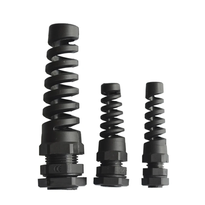 5 шт. анти-гнущийся пластиковый винт протектор кабеля герметичный Соединитель 3-6