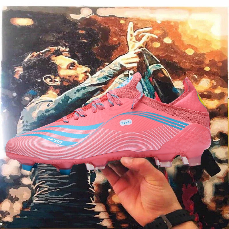 Men's Football Shoes Non-Slip Shoes Professional Training TF/FG Futsal Football Shoes Sports Children's Grass Football Sneakers