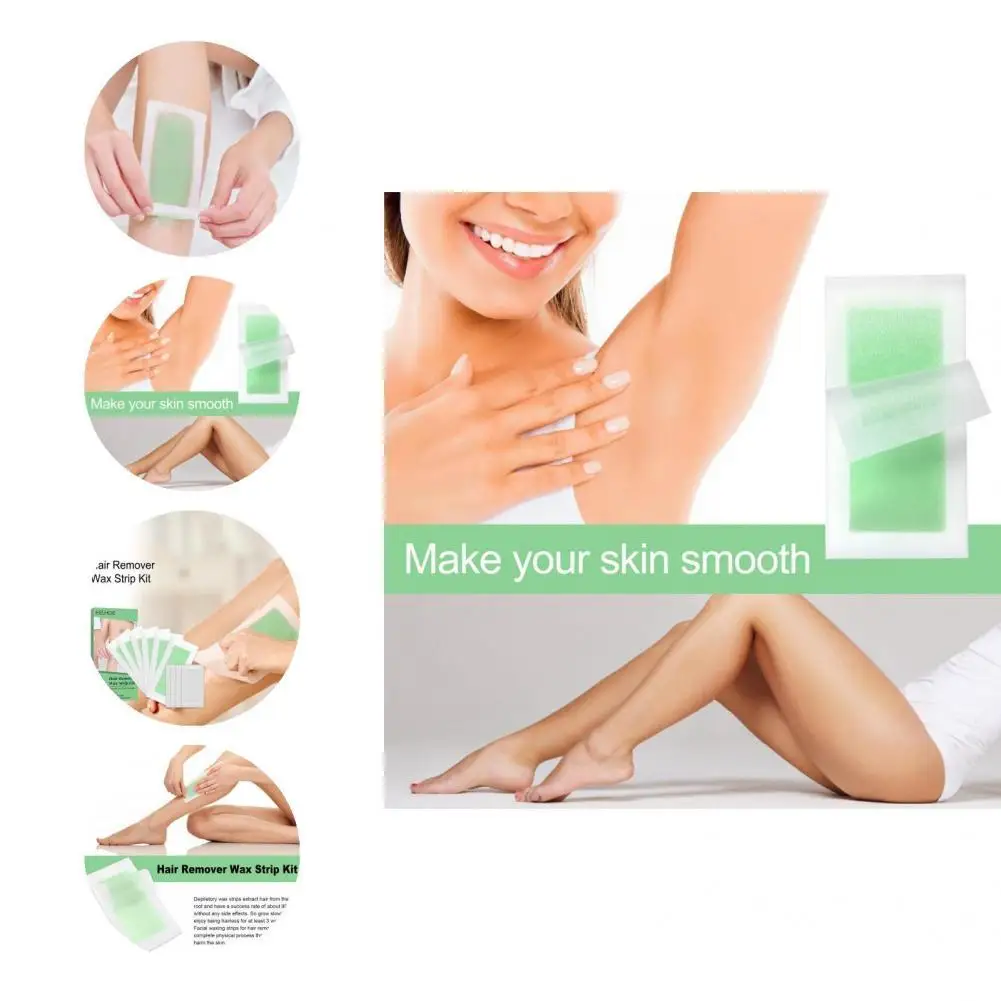 

1 Set Useful Summer Professional Hair Removal Depilation Paper Flexibility Hair Removal Sticker Professional for Adult