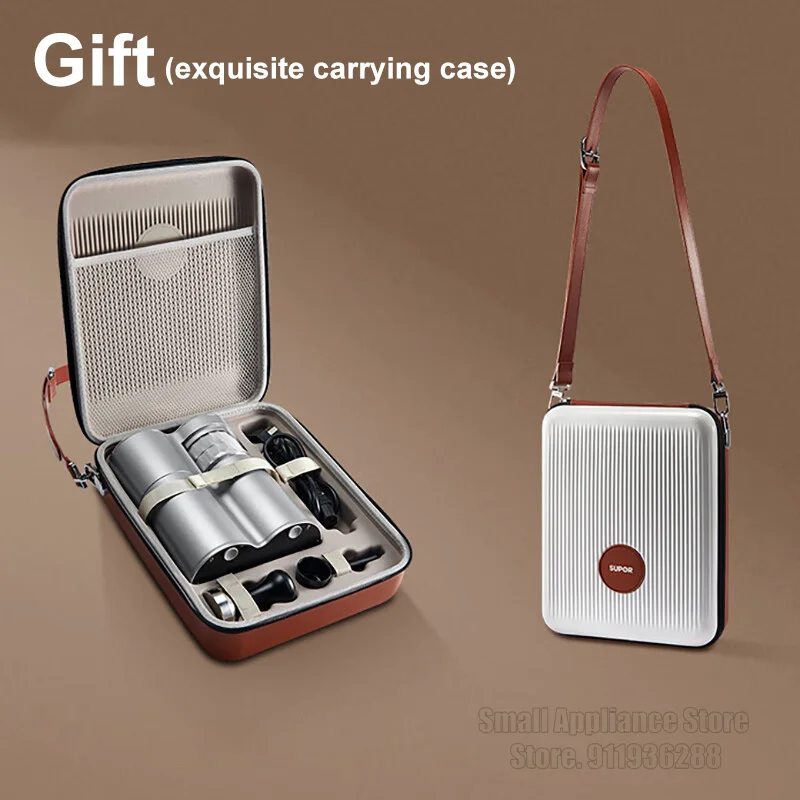 Эспрессо-машина SUPOR мини-портативная кофемашина 15 бар экстракция высокого